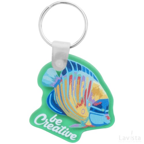 Creafob Custum Made Sleutelhanger Groen