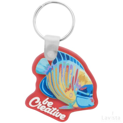 Creafob Custum Made Sleutelhanger Rood