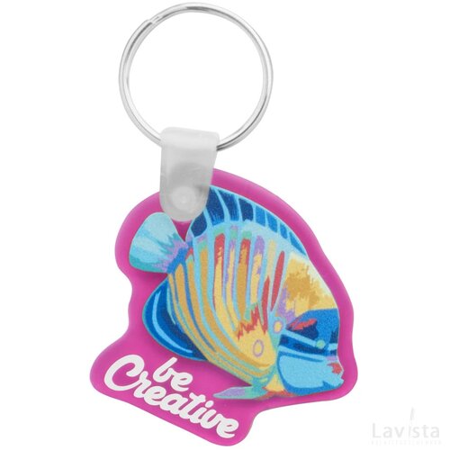 Creafob Custum Made Sleutelhanger Roze