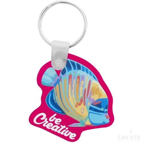 Creafob Custum Made Sleutelhanger Roze