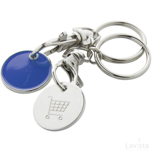 Euromarket Sleutelhanger (Kobalt) Blauw