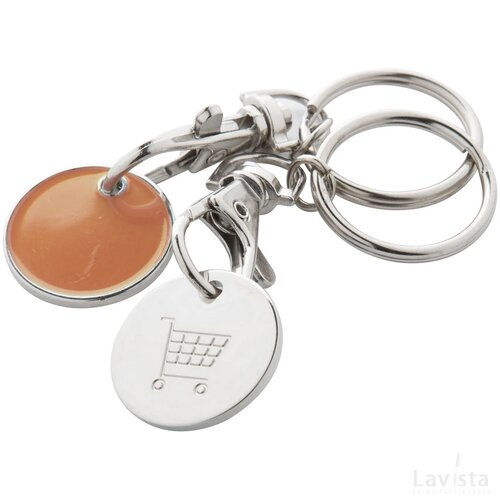 Euromarket Sleutelhanger Oranje