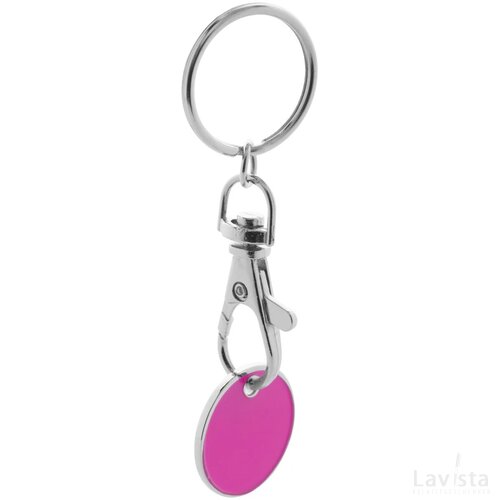 Euromarket Sleutelhanger Roze