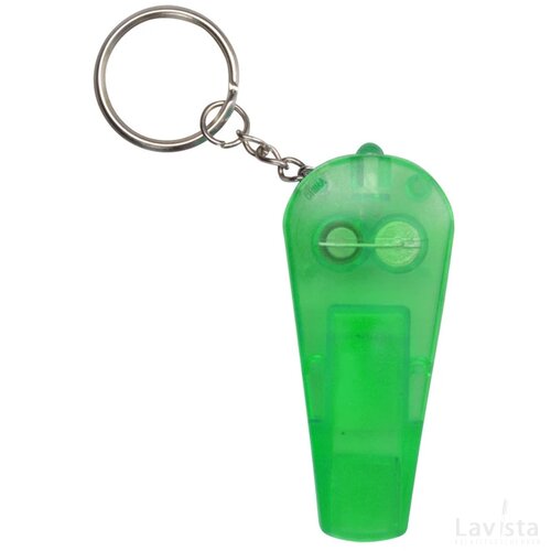 Coach Sleutelhanger Met Fluit Groen