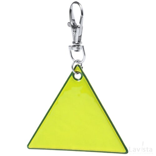 Koreflec Reflecterende Sleutelhanger Geel