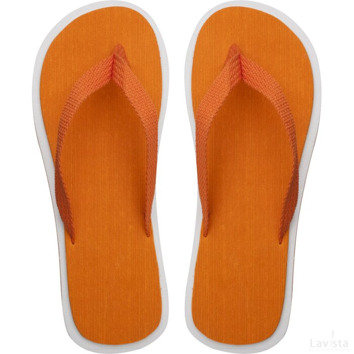 Cayman Strand Slippers Oranje