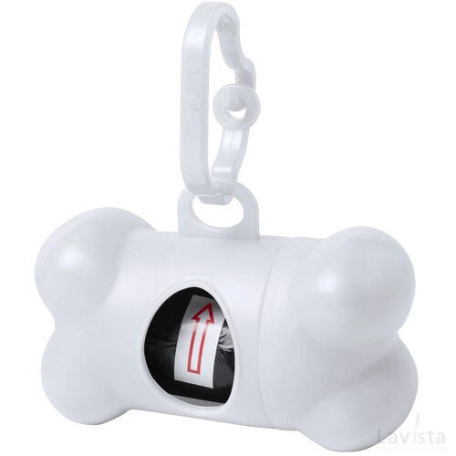 Rucin Dispenser Voor Poepzakjes Wit