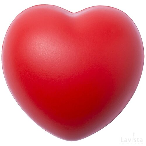 Stressbal hartje Rood