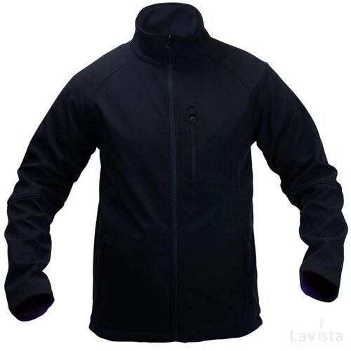 Molter Softshell Jas Zwart