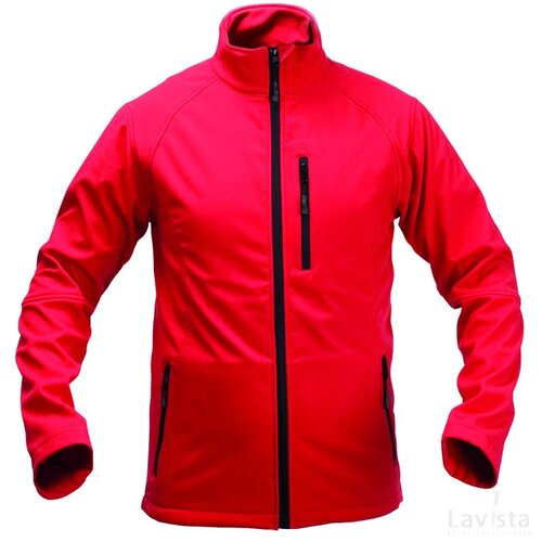 Molter Softshell Jas Rood