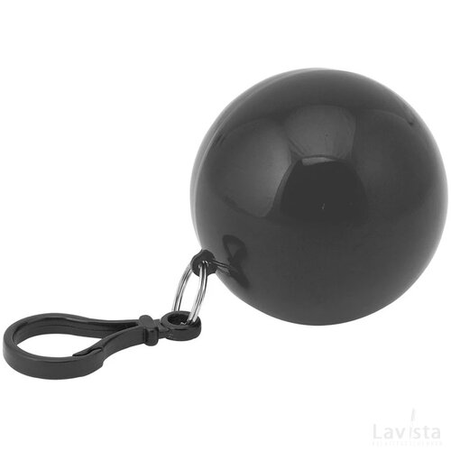 Storm Sleutelhanger Poncho Zwart