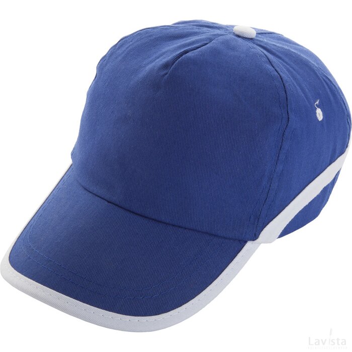 Line Baseballcap (Kobalt) Blauw