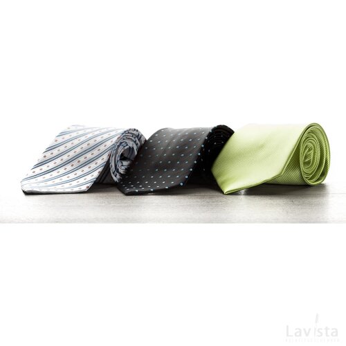 Colours Polyester Stropdas Lime Groen