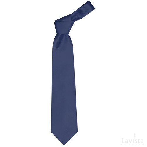Colours Polyester Stropdas Blauw