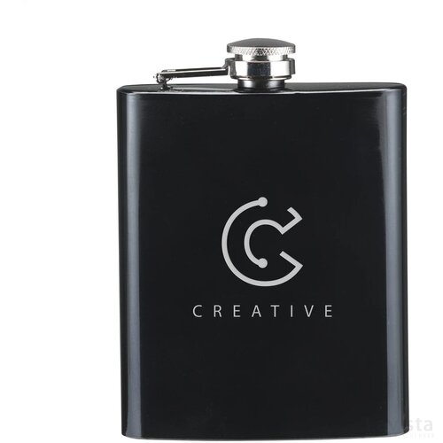 Hipflask Heupfles Zwart