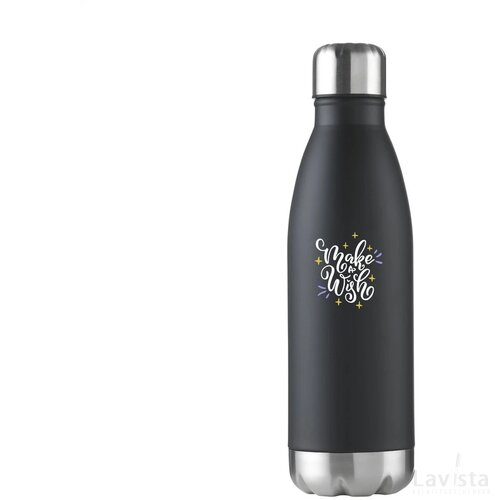 Topflask 500 Ml Waterfles Zwart
