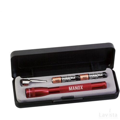 Mini Mag-Lite 2-Cell AAA Zaklamp Rood