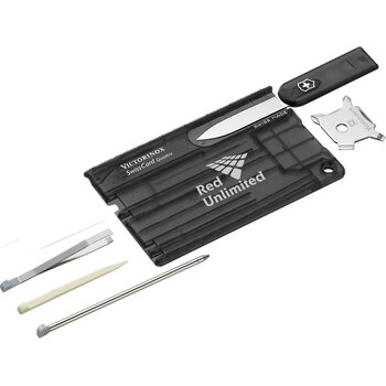 Swisscard Quattro Transparant Zwart