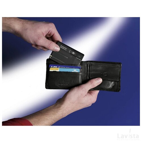 Swisscard Quattro Transparant Zwart
