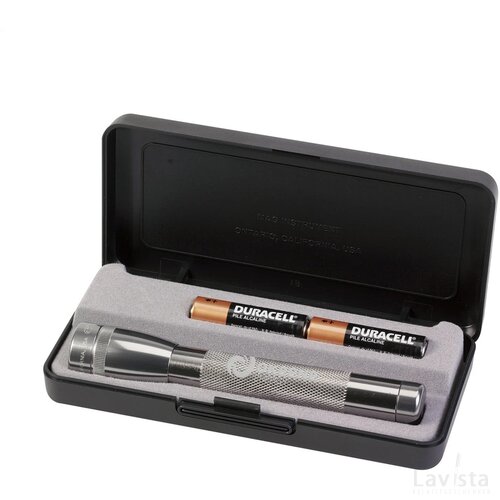 Mini Maglite 2-Cell AA Zaklamp Grijs