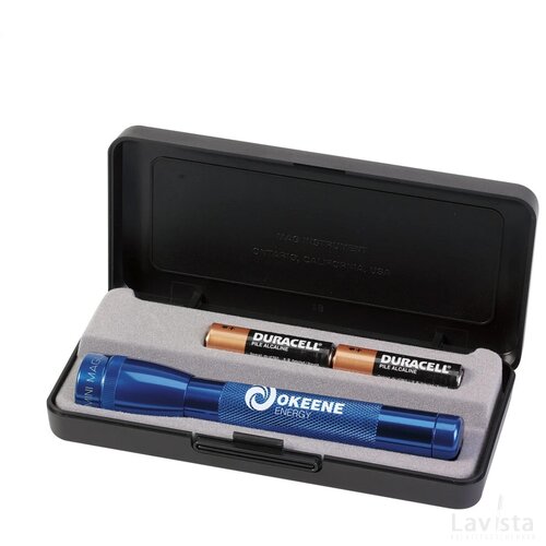 Mini Maglite 2-Cell AA Zaklamp Blauw