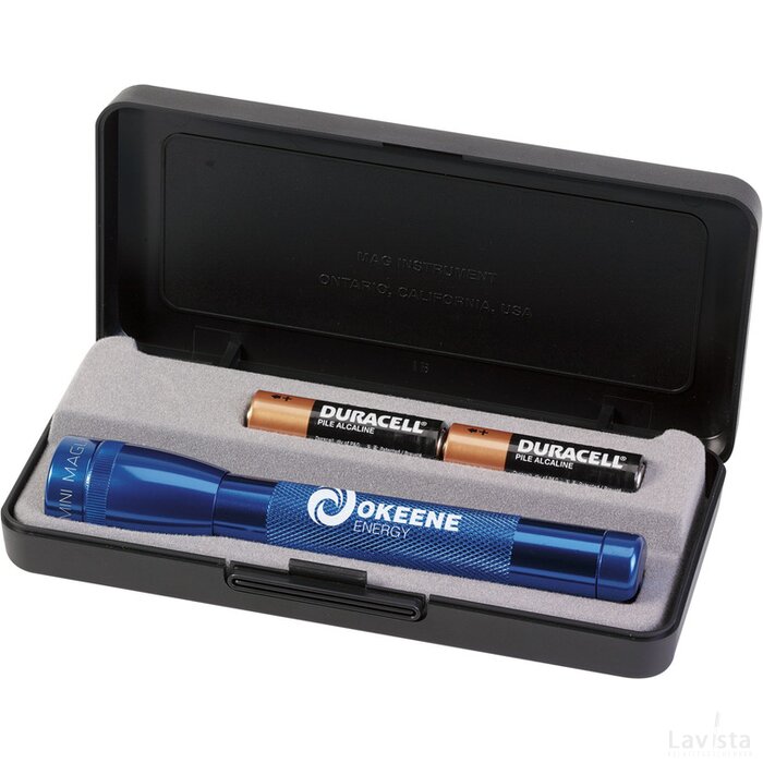 Mini Maglite 2-Cell AA Zaklamp Blauw