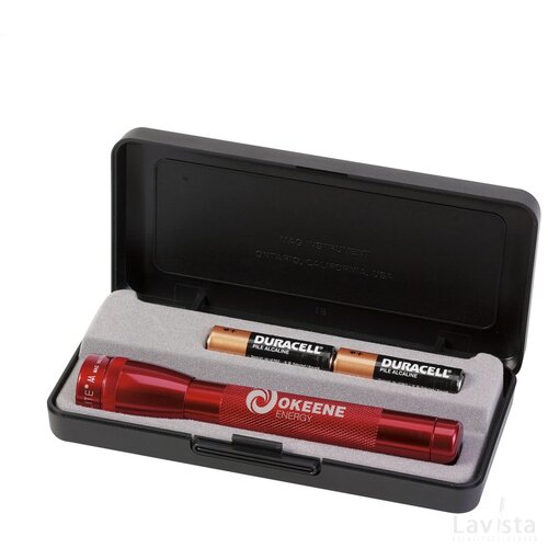 Mini Maglite 2-Cell AA Zaklamp Rood