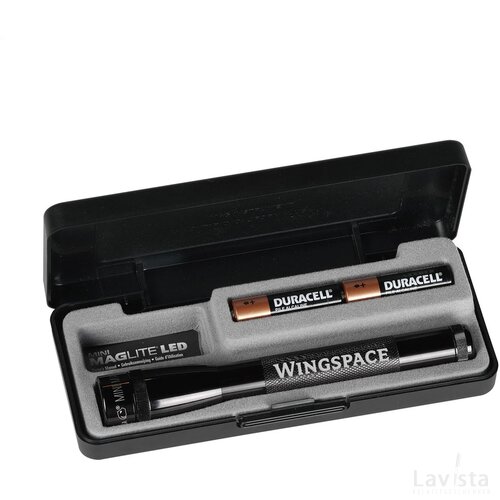 Mini Maglite LED 2 cell AA Zaklamp Zwart