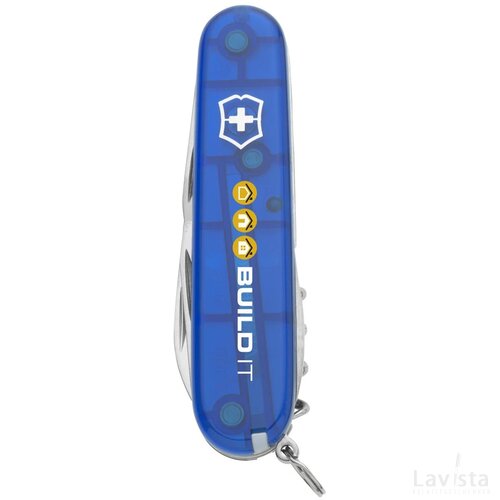 Victorinox Spartan Zakmes Transparant Blauw