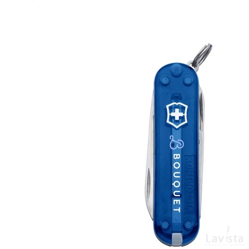 Victorinox Classic Sd Zakmes Transparant Blauw