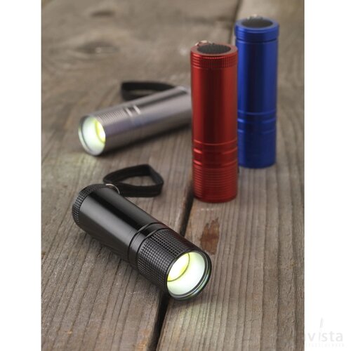 Lumiflash Cob Light Zaklamp Zwart
