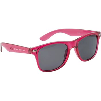 Malibu Trans Zonnebril Transparant Rood