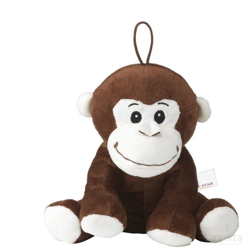 Moki Pluche Aap Knuffel Bruin