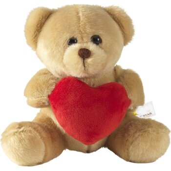 With Love Bear Beer Knuffel Bruin