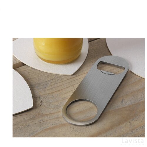 Crowntop Metal Flesopener Zilver