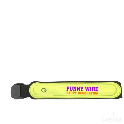 Nightwalker Armband Fluor-Geel