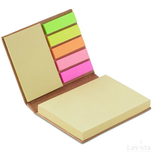 Set memoblokjes Visionmax beige