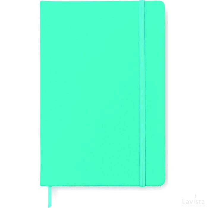 A5 notitieboek, gelinieerd Arconot turquoise