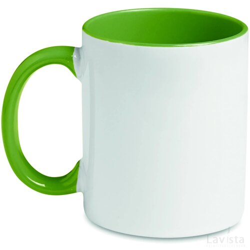 Gekleurde sublimatie mok Sublimcoly groen
