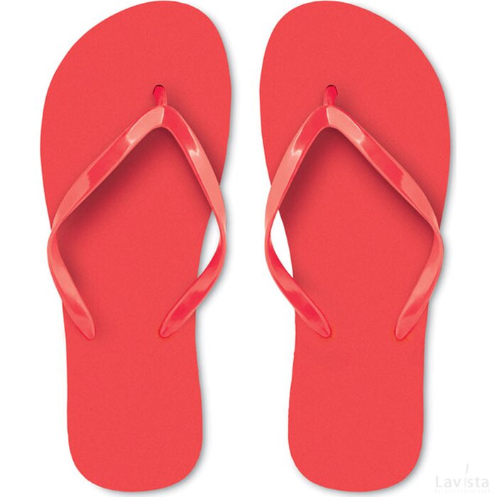 Pe slippers, maat l Honolulu rood