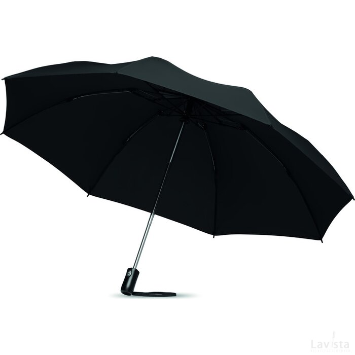 Opvouwbare reversible paraplu Dundee foldable zwart