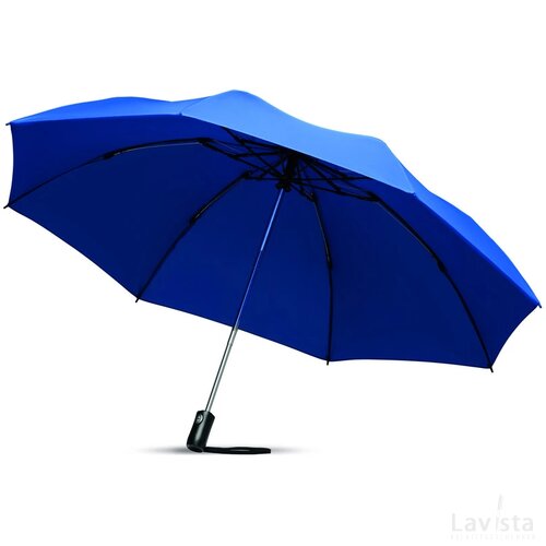 Opvouwbare reversible paraplu Dundee foldable royal blauw