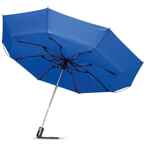Opvouwbare reversible paraplu Dundee foldable royal blauw