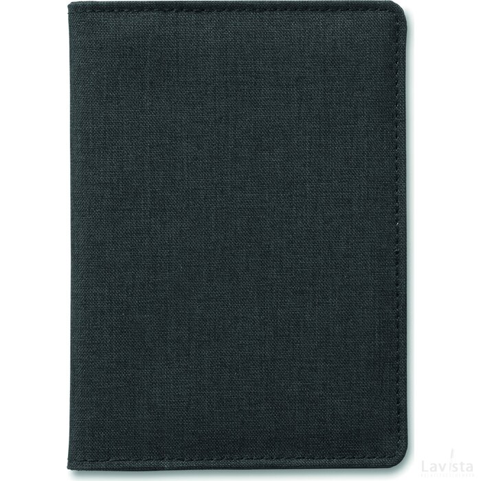 Paspoort etui, 2 tone Shieldoc zwart