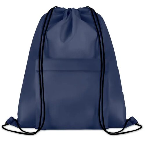 Rugzakje met voorvak en rits Pocket shoop blauw