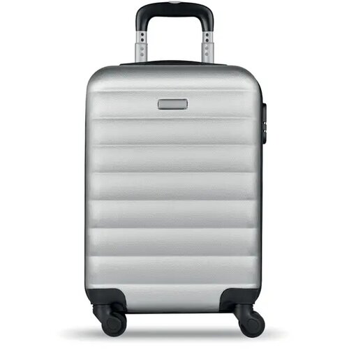 Abs trolley, 20 inch Budapest mat zilver