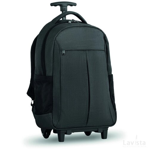 Laptoprugtas/trolley 15 inch Stockholm trolley grijs