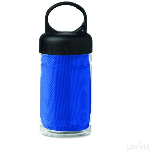 Verkoelende handdoek Fris royal blauw