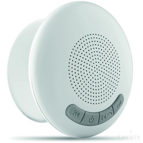 Waterbestendige luidspreker Douche wit