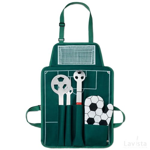 Voetbal bbq-set Donau bally groen